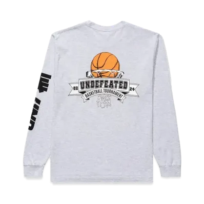UNDEFEATED Tournament Banner L/S Tee "Gray"