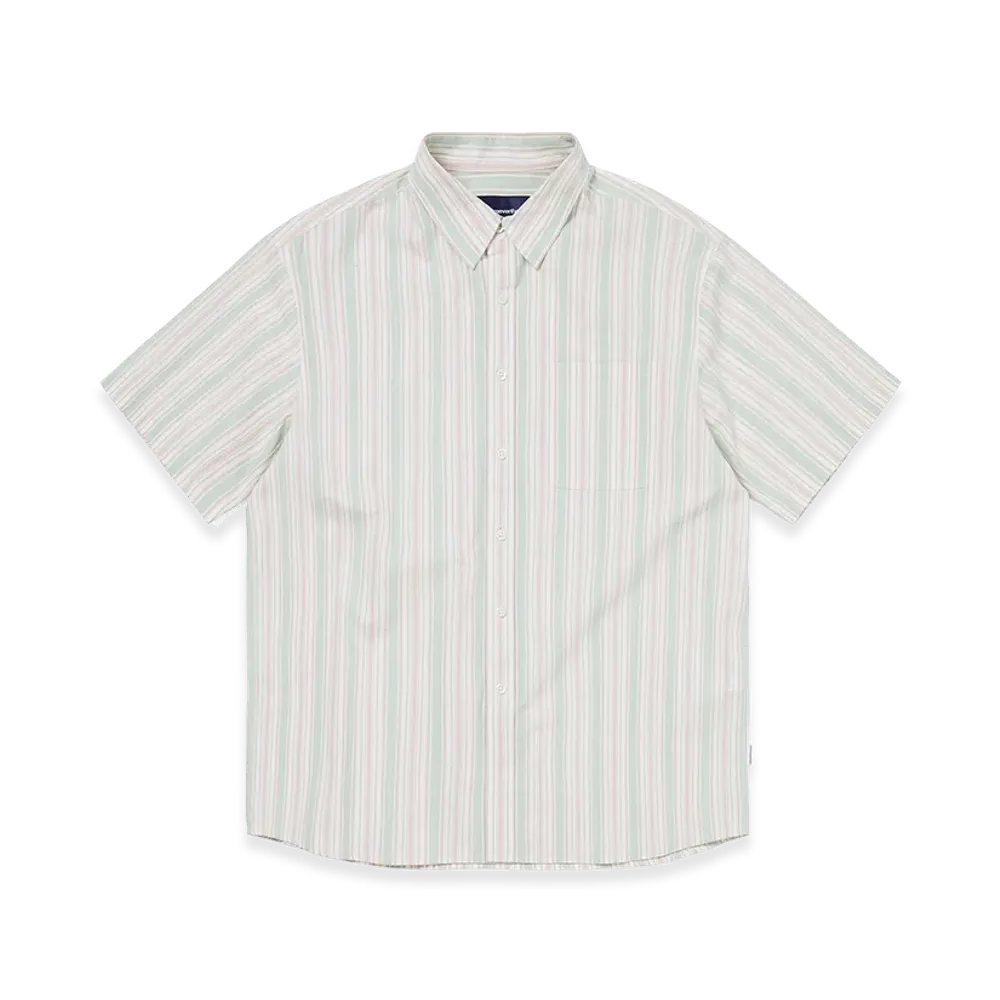thisisneverthat Striped S/S Shirt "Green"