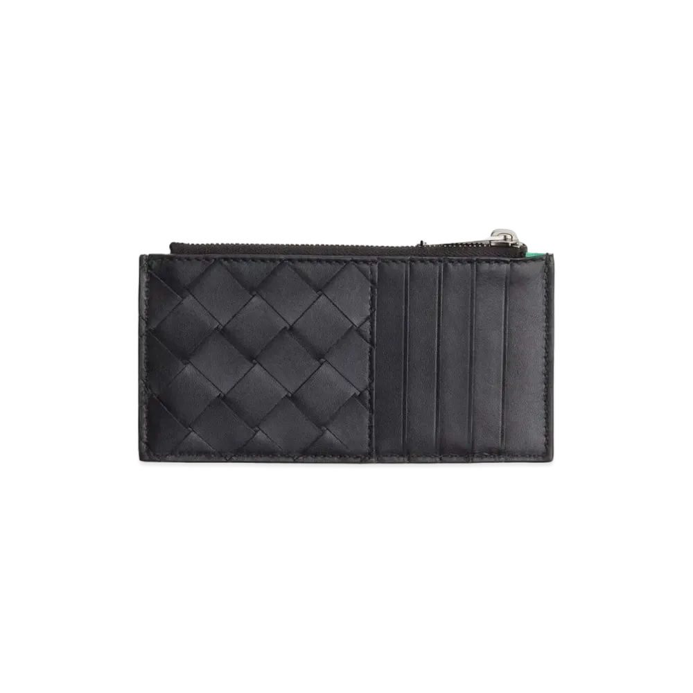 Bottega Veneta Zipped Card Holder "Fondant"