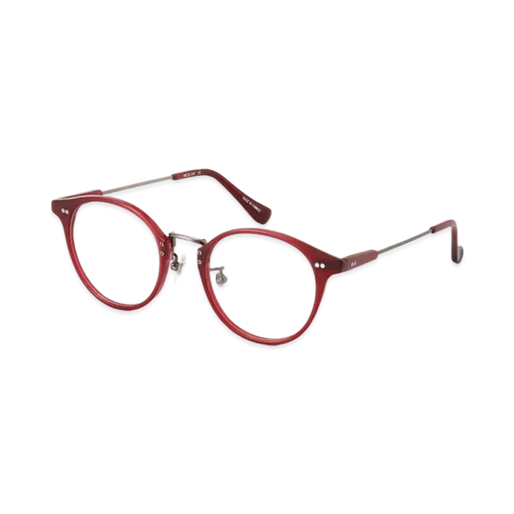 Yohji Yamamoto Y's EYEWEAR F "Red/Brush Gunmetal"