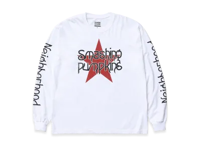 NEIGHBORHOOD x The Smashing Pumpkins . Tee LS "White"