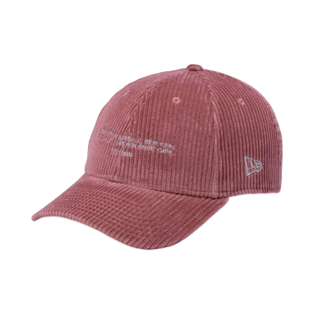 NEW ERA 9Forty Fabric Series Corduroy "Pink"
