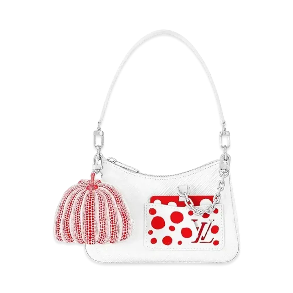 Louis Vuitton x Yayoi Kusama Marellini Epi Leather Infinity Dots "Blanc/Rouge"