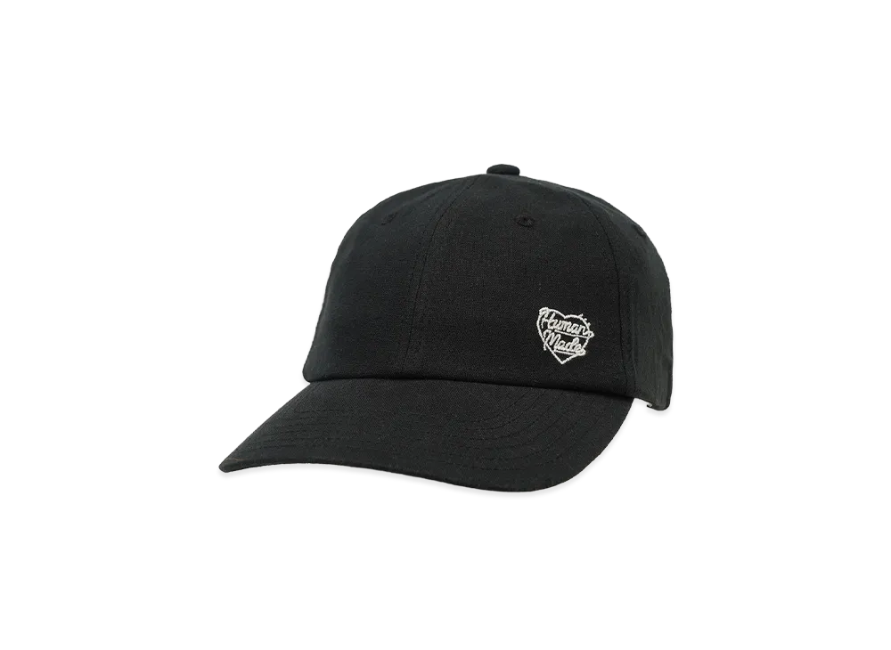 ヒューマンメイド 6パネルリネンキャップ "ブラック"