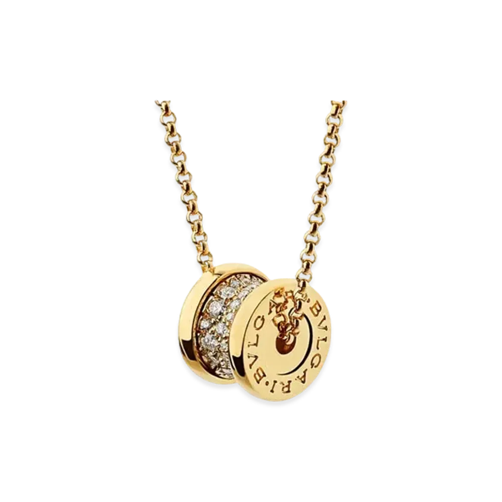 BVLGARI B.Zero1 Necklace Diamond "Yellow Gold"