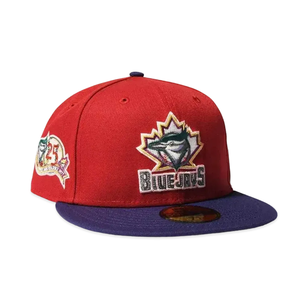 NEW ERA Toronto Blue Jays 25TH ANNIVERSARY 59FIFTY "RED x PURPLE"