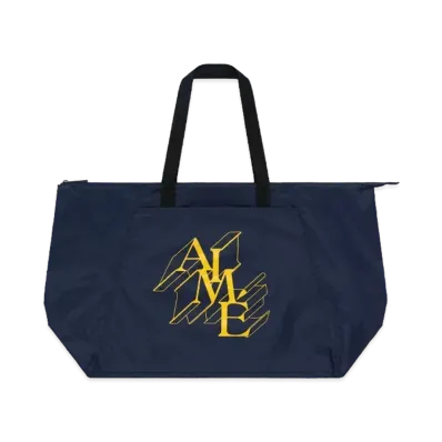 Aime Leon Dore Large Nylon Packable Tote "Navy"