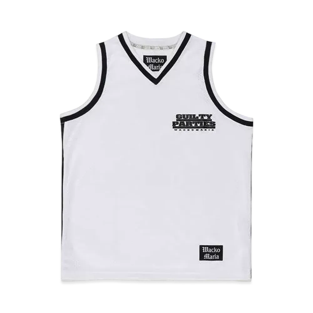 WACKO MARIA Basketball Jersey "White"