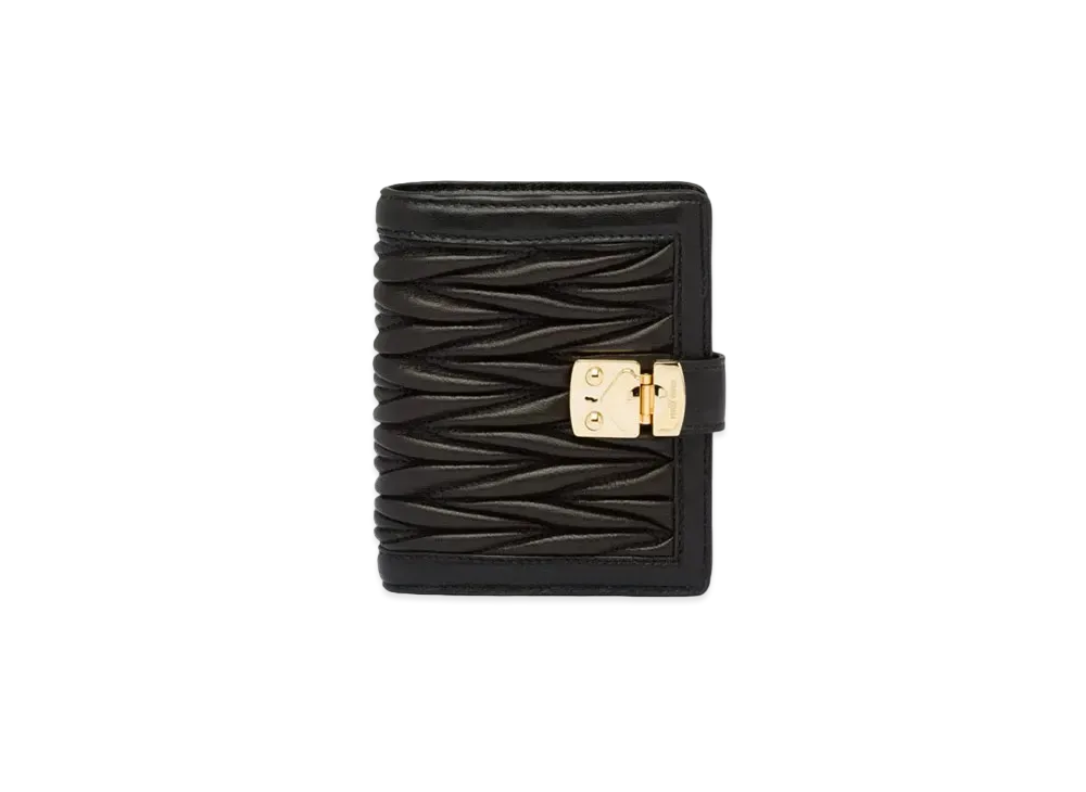Meteorse Lock With Meteerse Leather Wallet "Black"