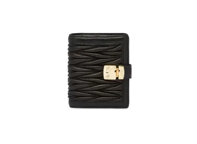 Meteorse Lock With Meteerse Leather Wallet "Black"