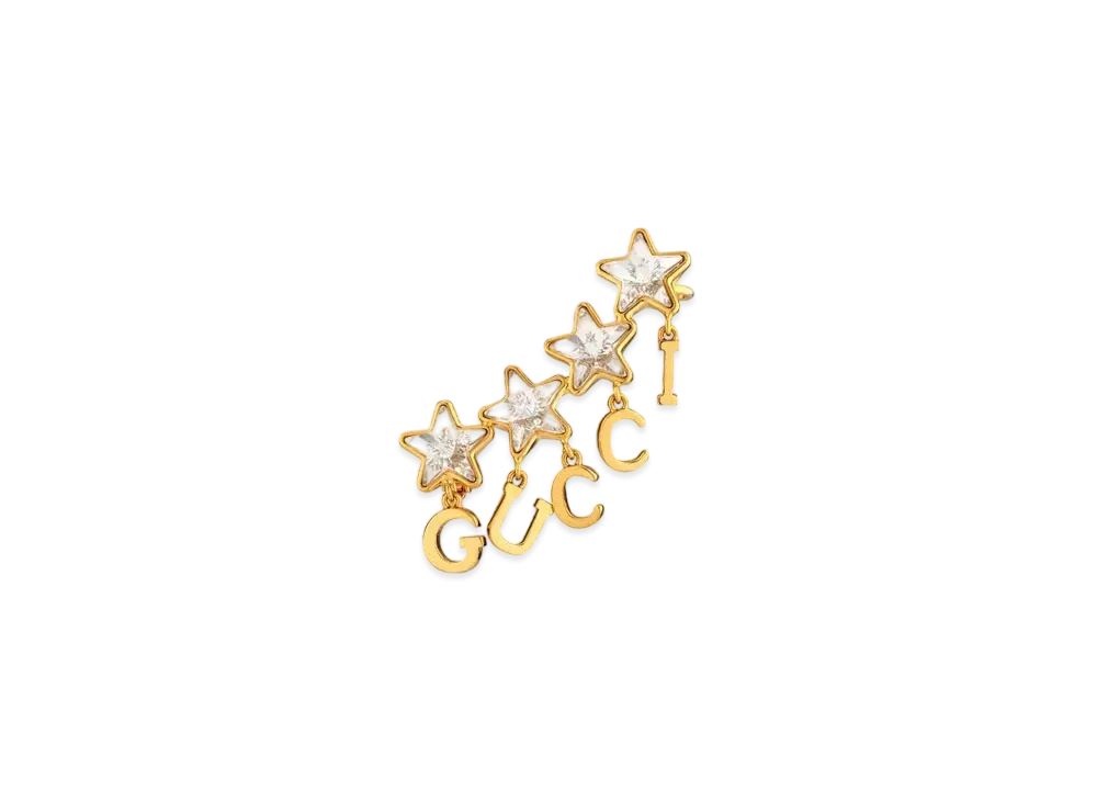 GUCCI Single Earring With Gucci Script