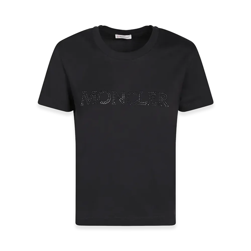 MONCLER Logo-Print T-Shirt "Black"