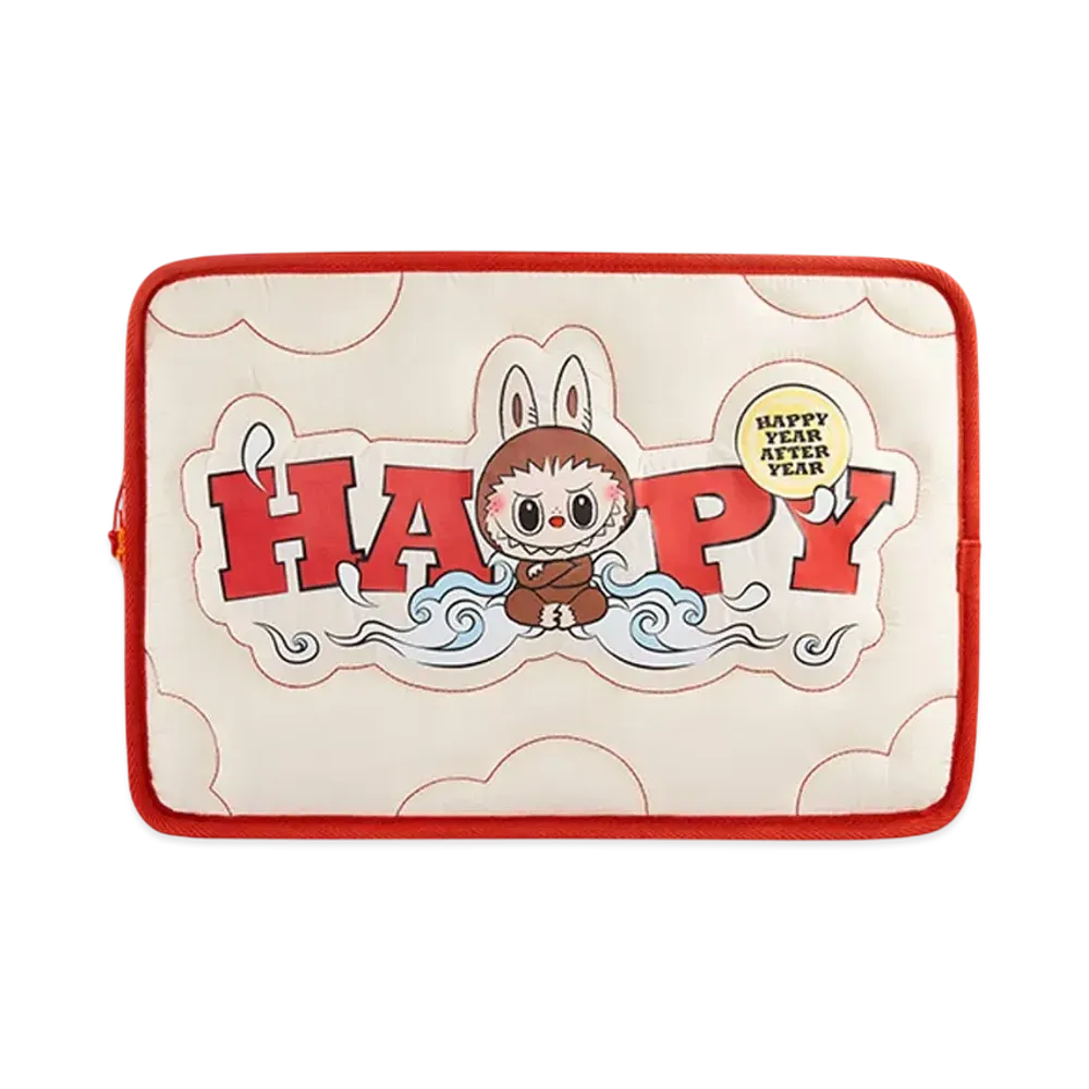 POP MART Wealthy Snake's New Year Celebration LABUBU Laptop Bag