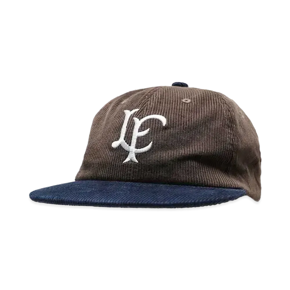 LFYT OLD STYLE LF LOGO CORDUROY CAP "BROWN"