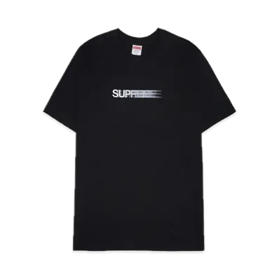 Supreme Motion Logo Tee "Black" (20SS)