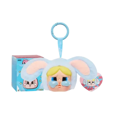 POP MART CRYBABY x Powerpuff Girls Series Plush BUNNY BUBBLES