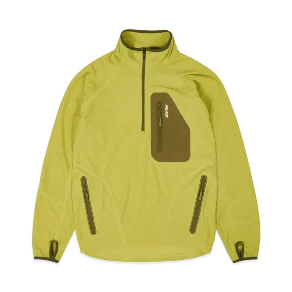 PALACE Run It 1/2 Zip Thermal Track Jacket "The Deep Green"
