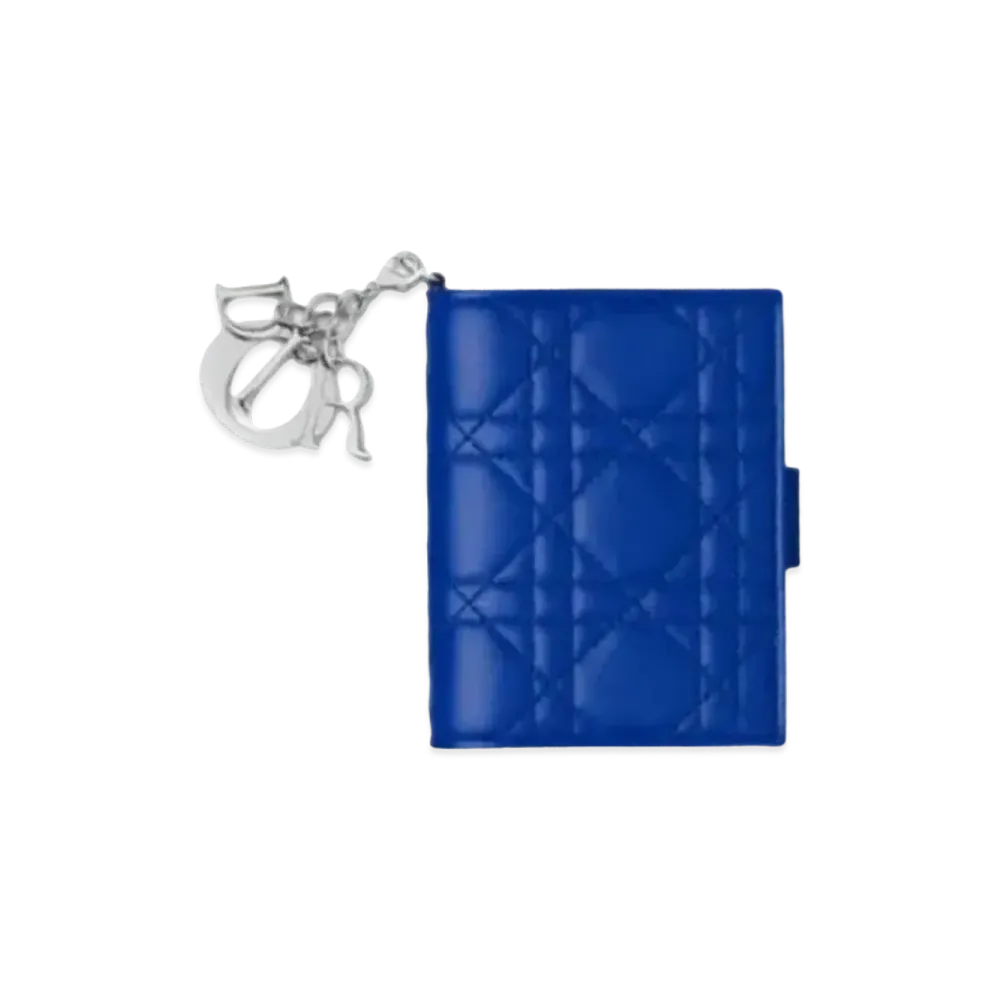 Dior Lambskin Eden Wallet "Blue"