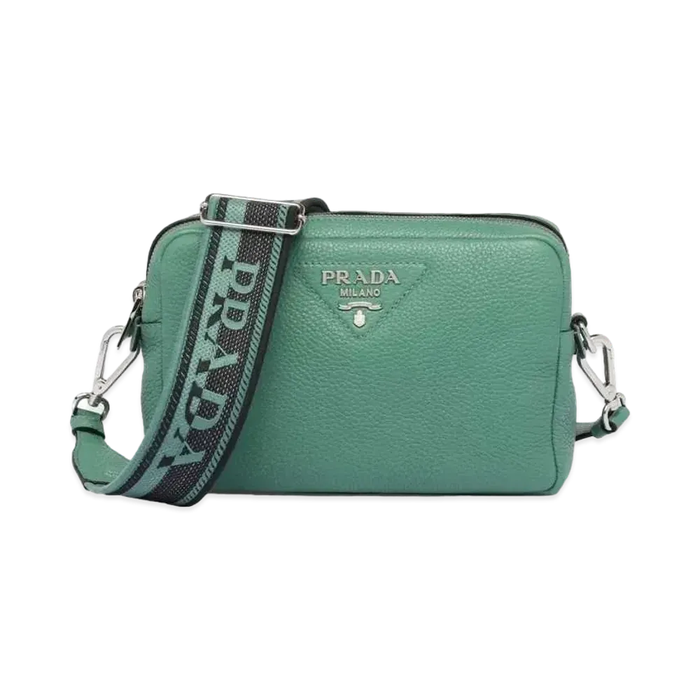 PRADA Medium Leather Bag "Sage"