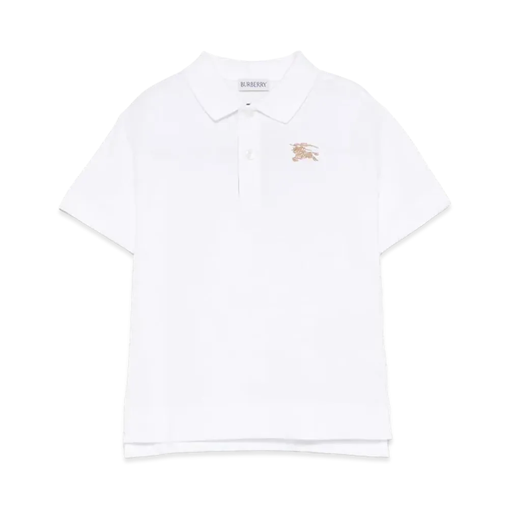 Burberry Kids Polo Shirt "White"