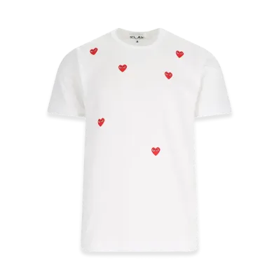 PLAY COMME des GARCONS T-Shirts "White"