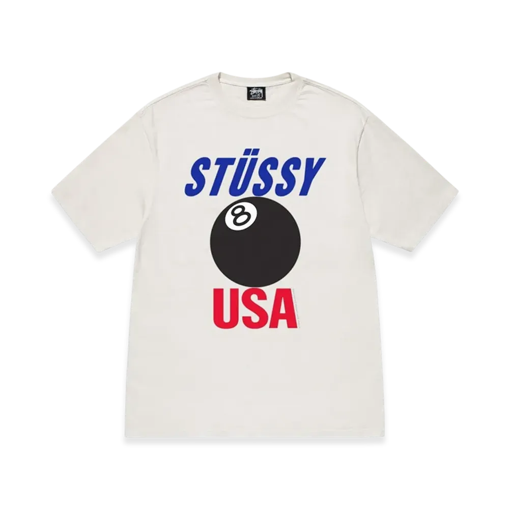 Stussy USA Tee Pigment Dyed "Natural"