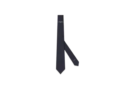 Dior Francois 1er Tie and Silk "Navy Blue/White"