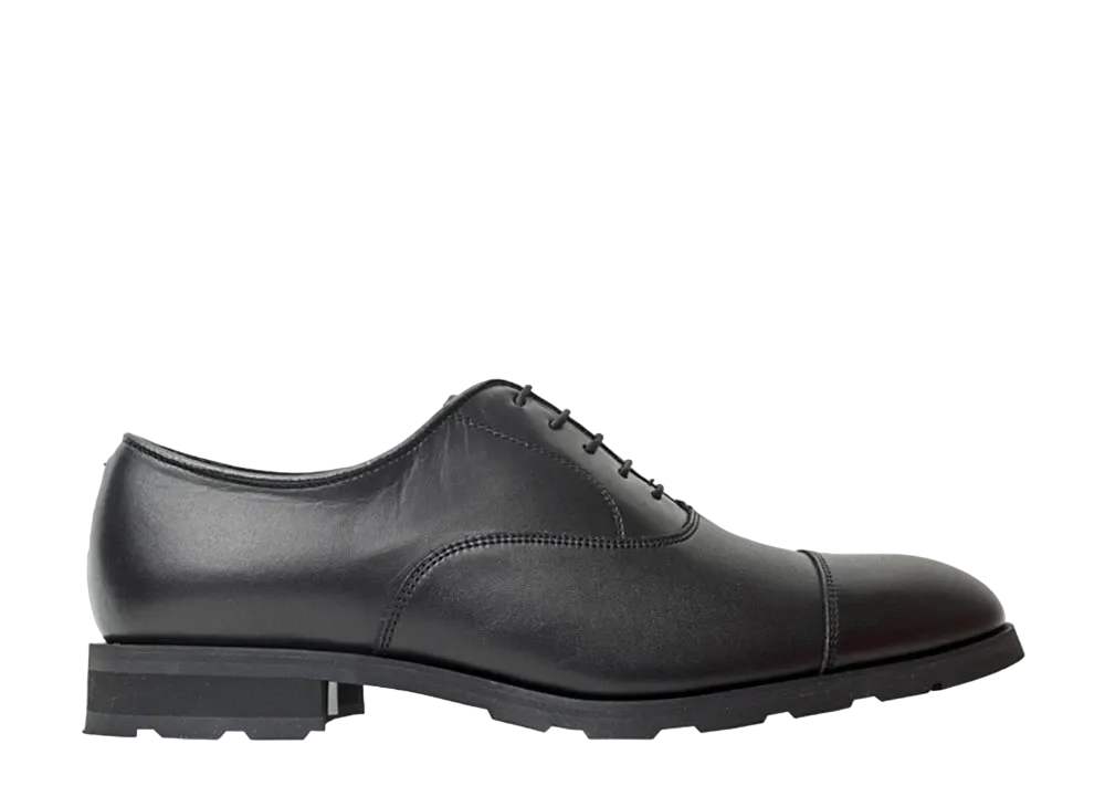 REGAL Straight Tip Calf Leather "Black" 41CLBGAG EE