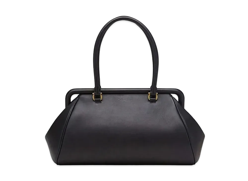 Salvatore Ferragamo Top Handle "Black"