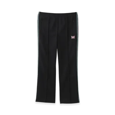 NEEDLES x Loveless Straight Track Pants Poly Smooth "Black"