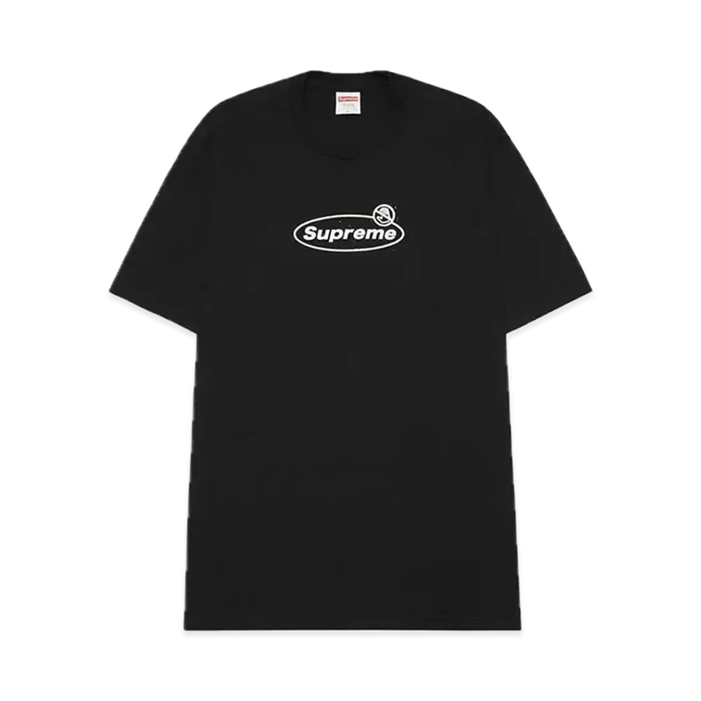 シュプリーム ウォーニング Tシャツ "ブラック"