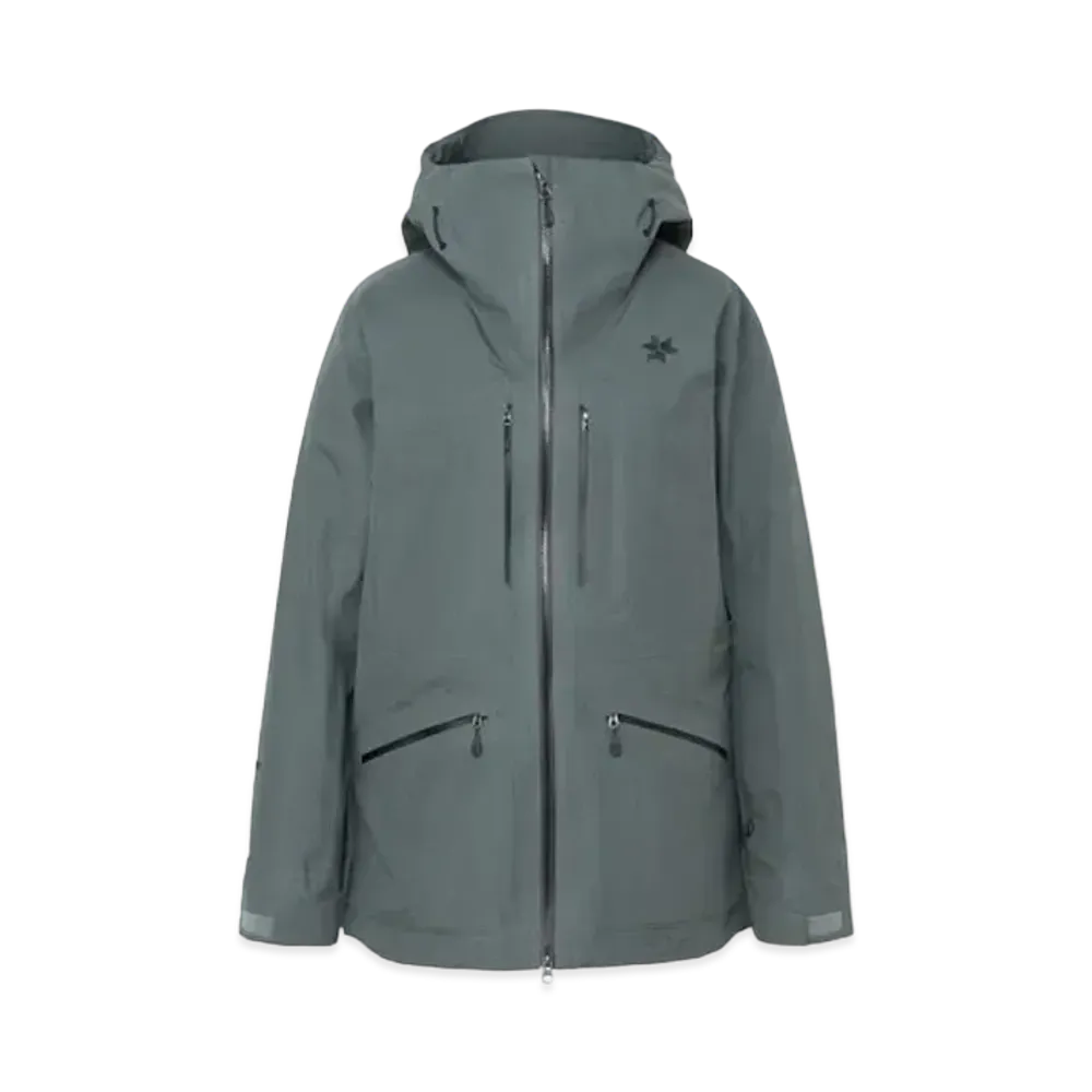 Goldwin Women's Gore-Tex Three Layer Work Pocket Jacket (Ski / Ladies) "Pewter"