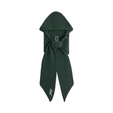 Kithmas Women Chunky Knit Hooded Scarf "Stadium"