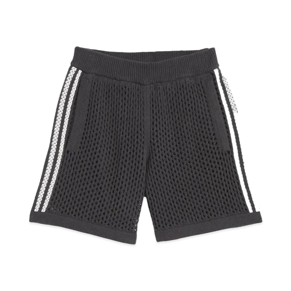 adidas x CLOT Crochet Shorts "Carbon"