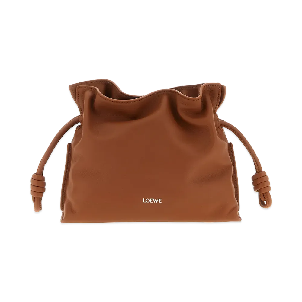 LOEWE Women's 'flamenco' Mini Clutch "Brown"