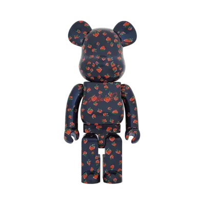 Bearbrick MUVEIL Strawberry Pattern 1000%