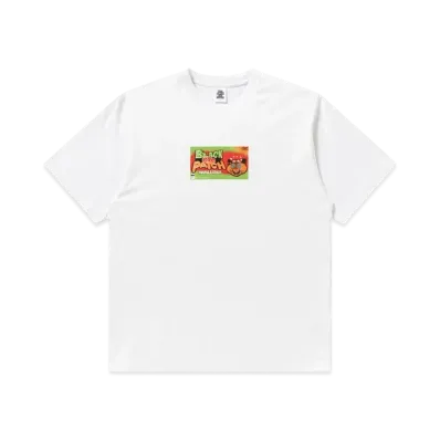 Black Eye Patch Wicked Candy Tee "White"
