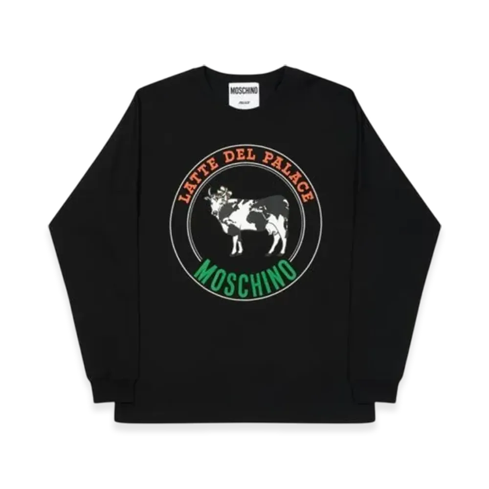 PALACE x Moschino Cow Longsleeve "Black"