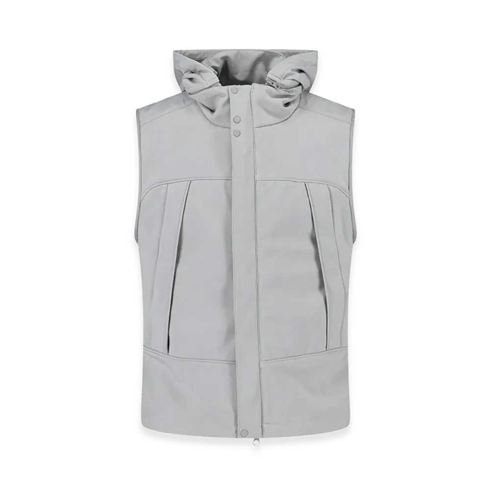 C.P. Company Vest With Hood "Gray"
