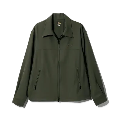 Needles Sport Jacket PE/R/PU Cavalry Twill "Khaki"