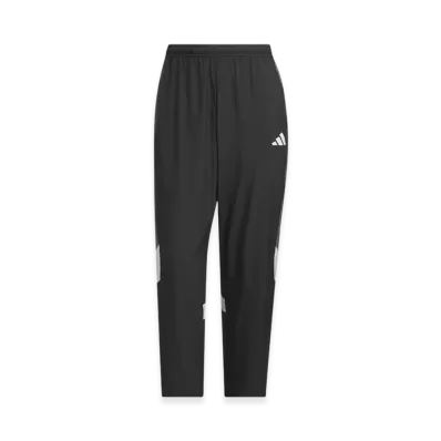 adidas Must Haves Loose Fit Mesh-Lined Full Length Open Hem Wind Pants "Black/Grey Four/Core White"