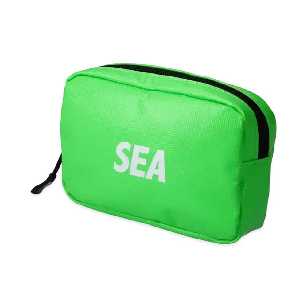 WIND AND SEA Sea Pouch "Lime"