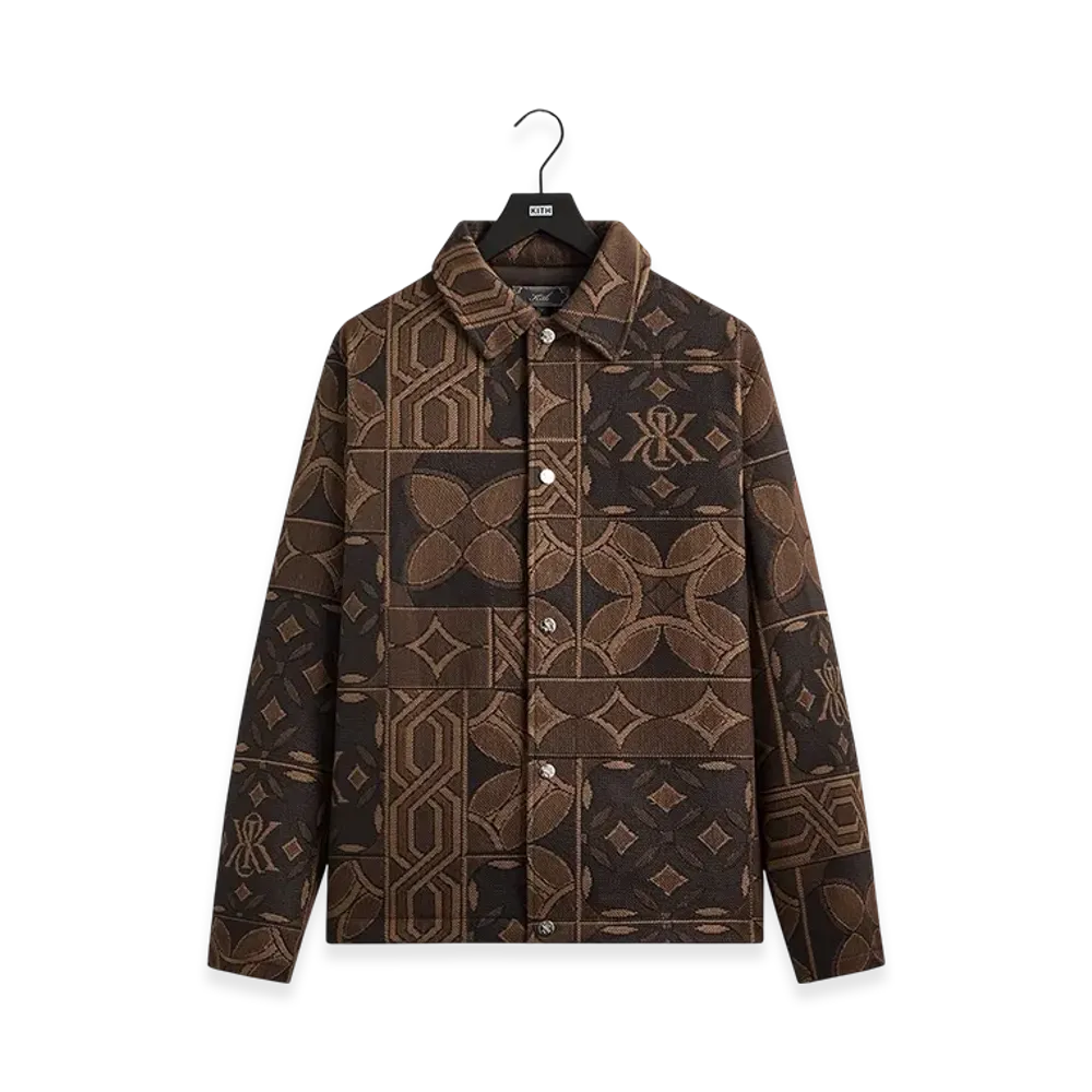 Kith Tile Jacquard Tapestry Coaches Jacket "Legacy"