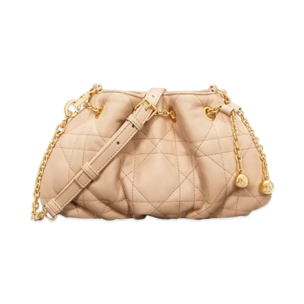 Dior Small Dior Ammi Bag Supple Macro Cannage Lambskin "Sand Pink"