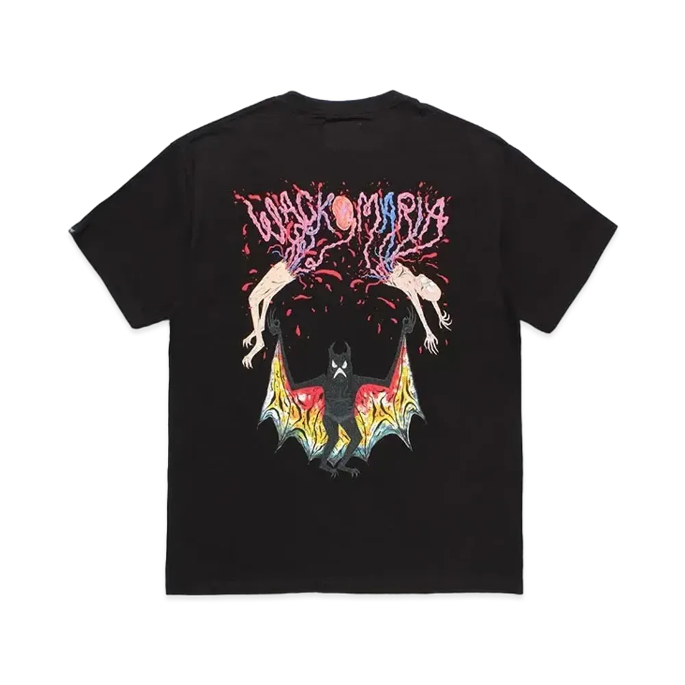 WACKO MARIA x neckface / T-Shirt "Black"