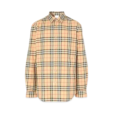 Burberry Logo Vintage Check Shirt "Beige"