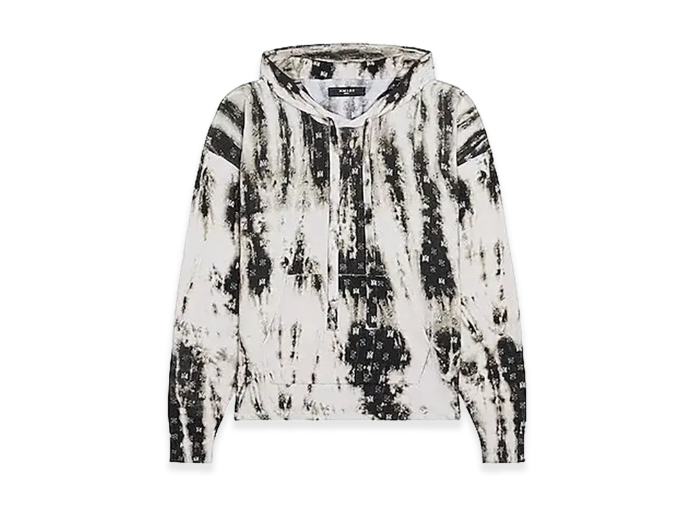 AMIRI MA Bleach Paisley Hoodie "Cream"