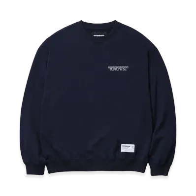 NEIGHBORHOOD Classic Sweat Shirt LS "Navy"