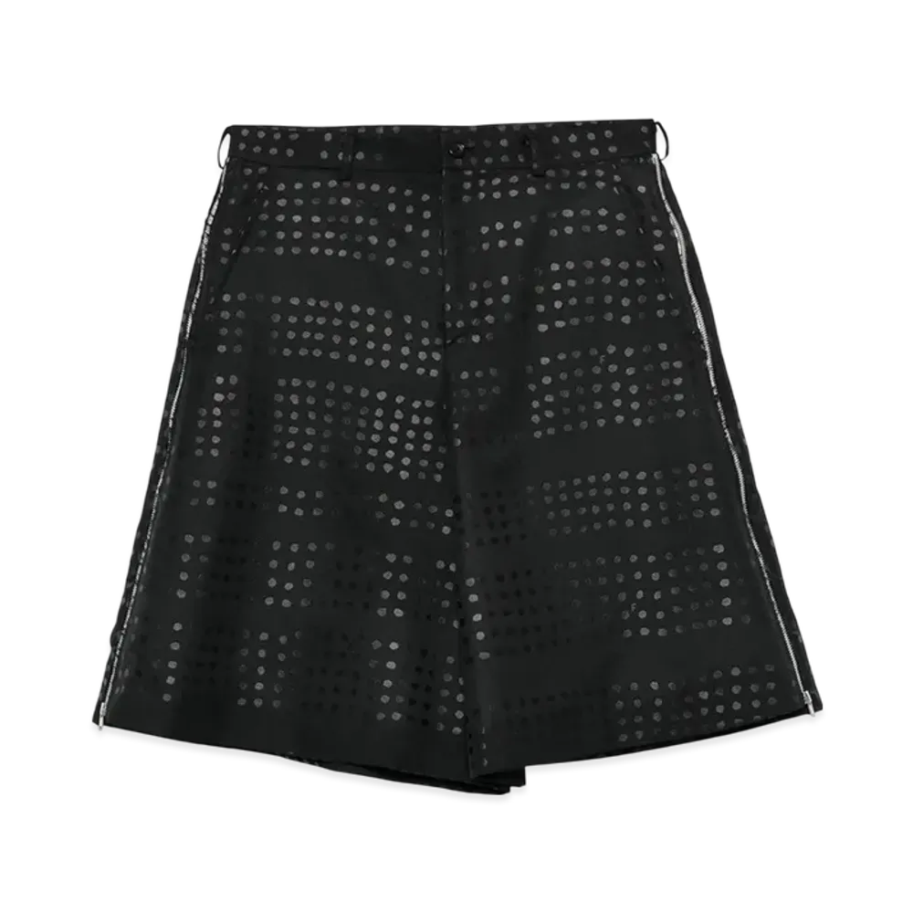 BLACK COMME des GARCONS Polka Dot Shorts "Black"