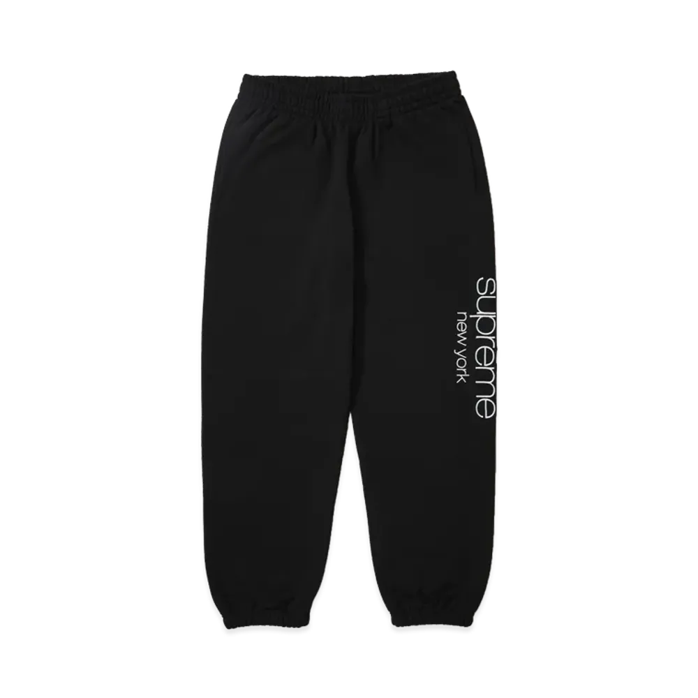 Supreme Classic Logo Sweatpant "Black"